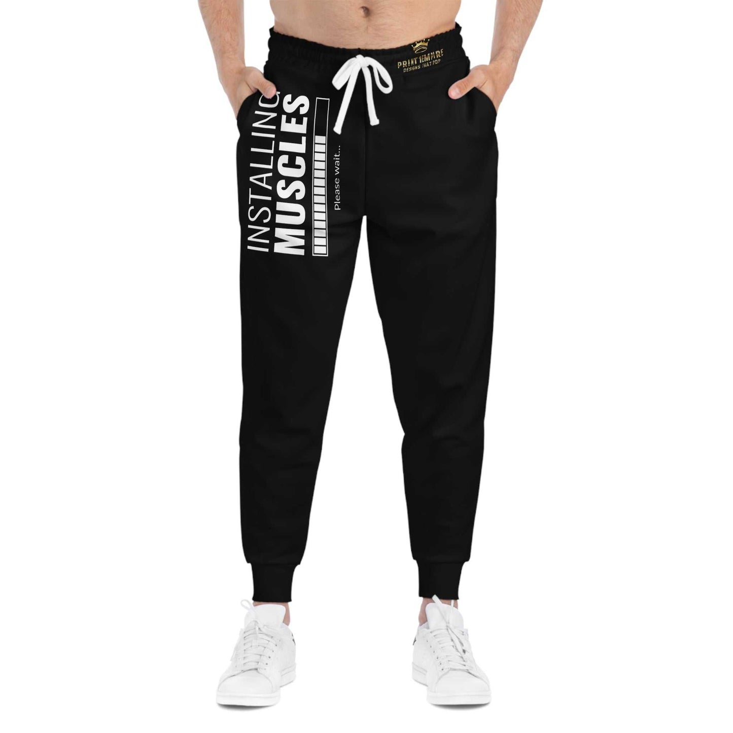 Installing Muscles Athletic Joggers - Perfect for Workouts & Relaxation