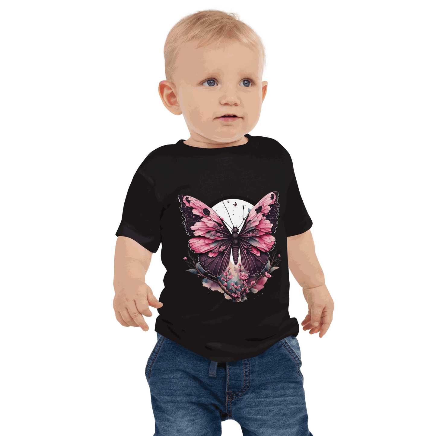 Kurzarm-T-Shirt aus Baby-Jersey