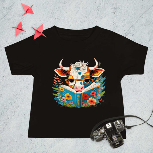 Kurzarm-T-Shirt aus Baby-Jersey