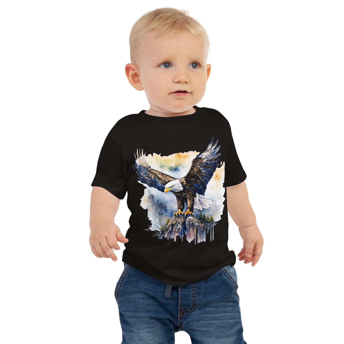 Kurzarm-T-Shirt aus Baby-Jersey