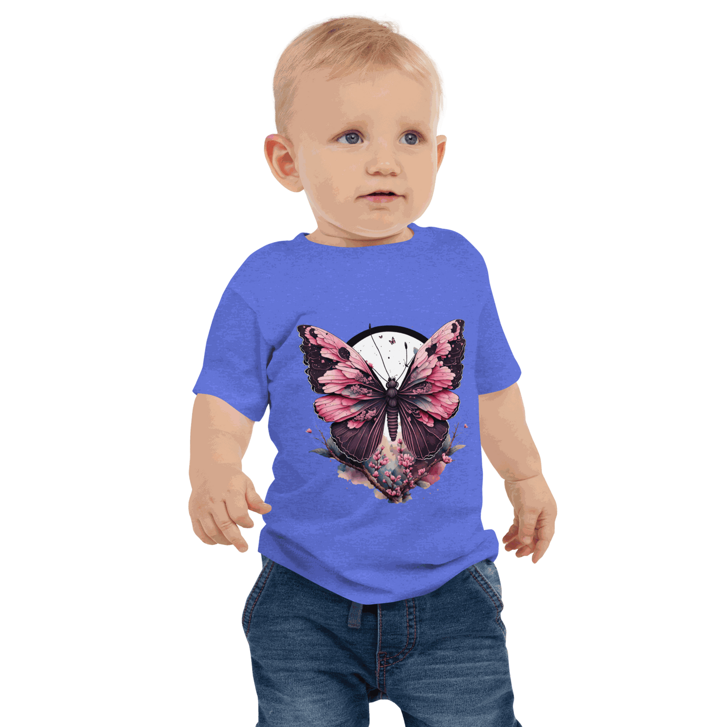 Kurzarm-T-Shirt aus Baby-Jersey