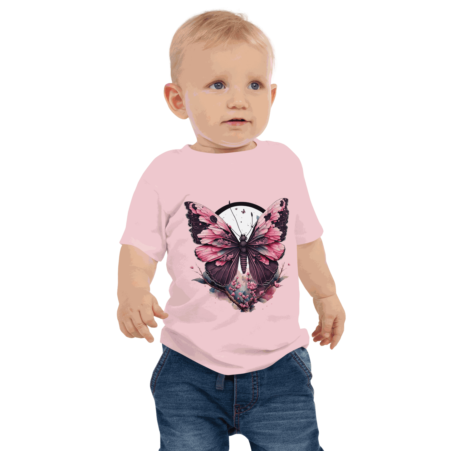 Kurzarm-T-Shirt aus Baby-Jersey