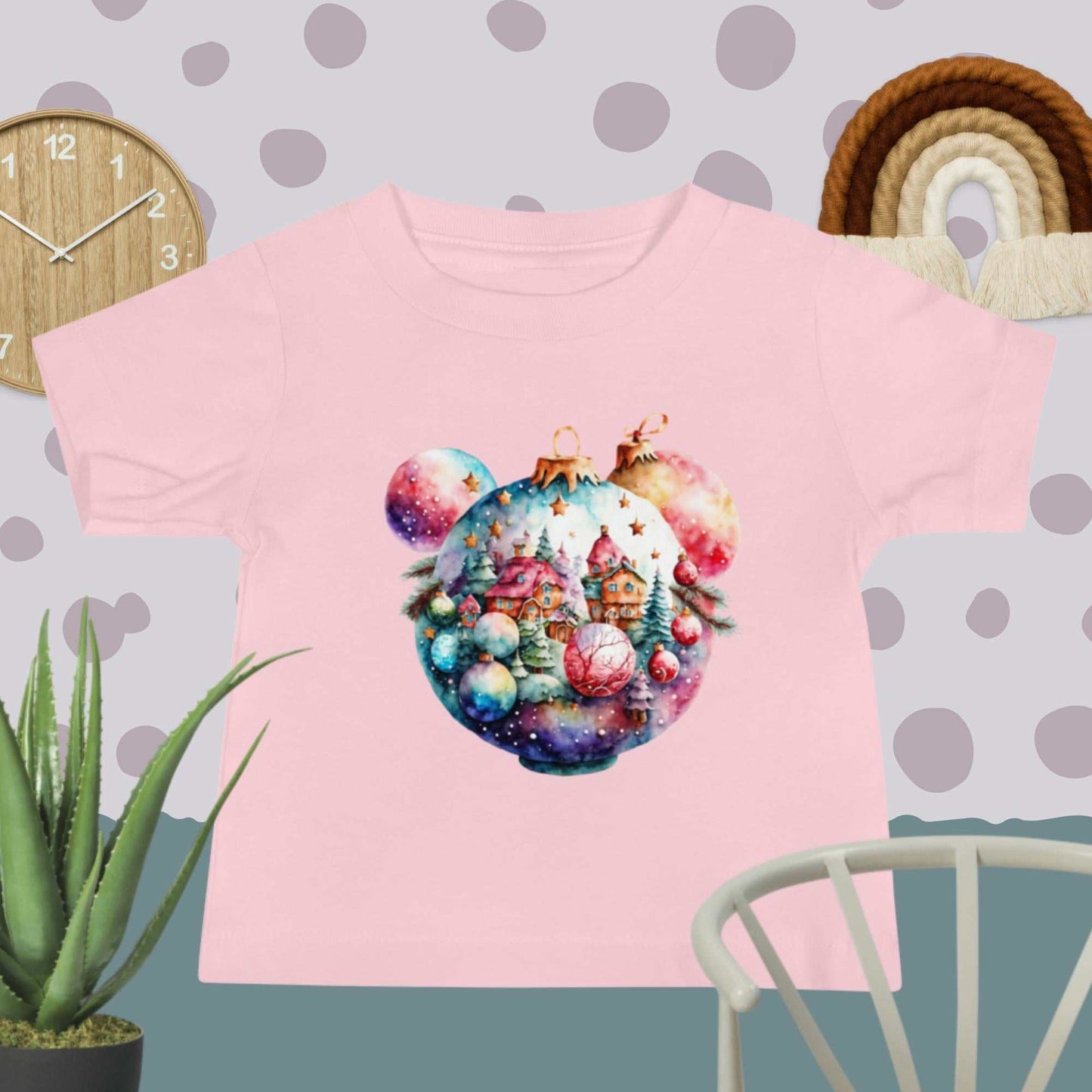 Kurzarm-T-Shirt aus Baby-Jersey