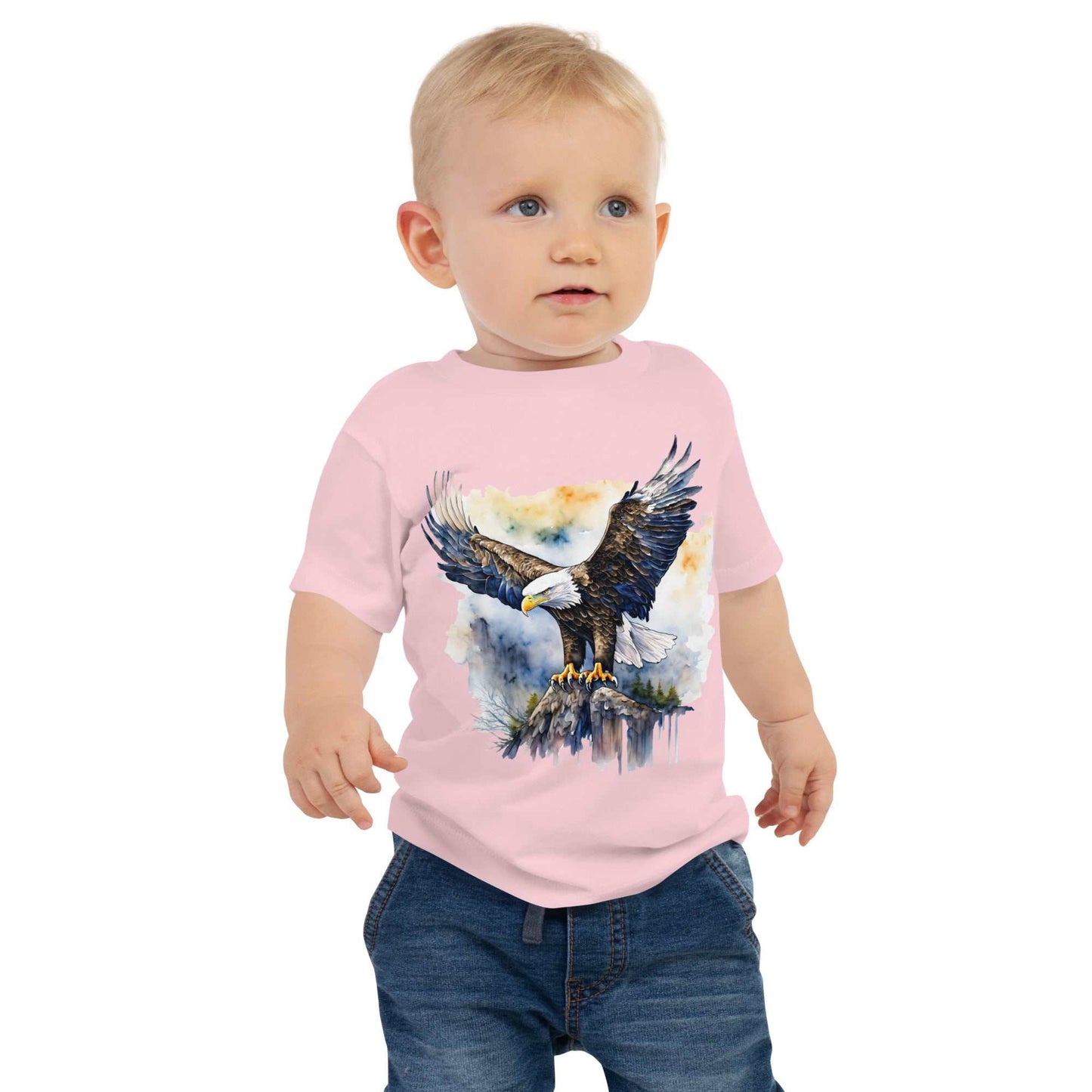 Kurzarm-T-Shirt aus Baby-Jersey