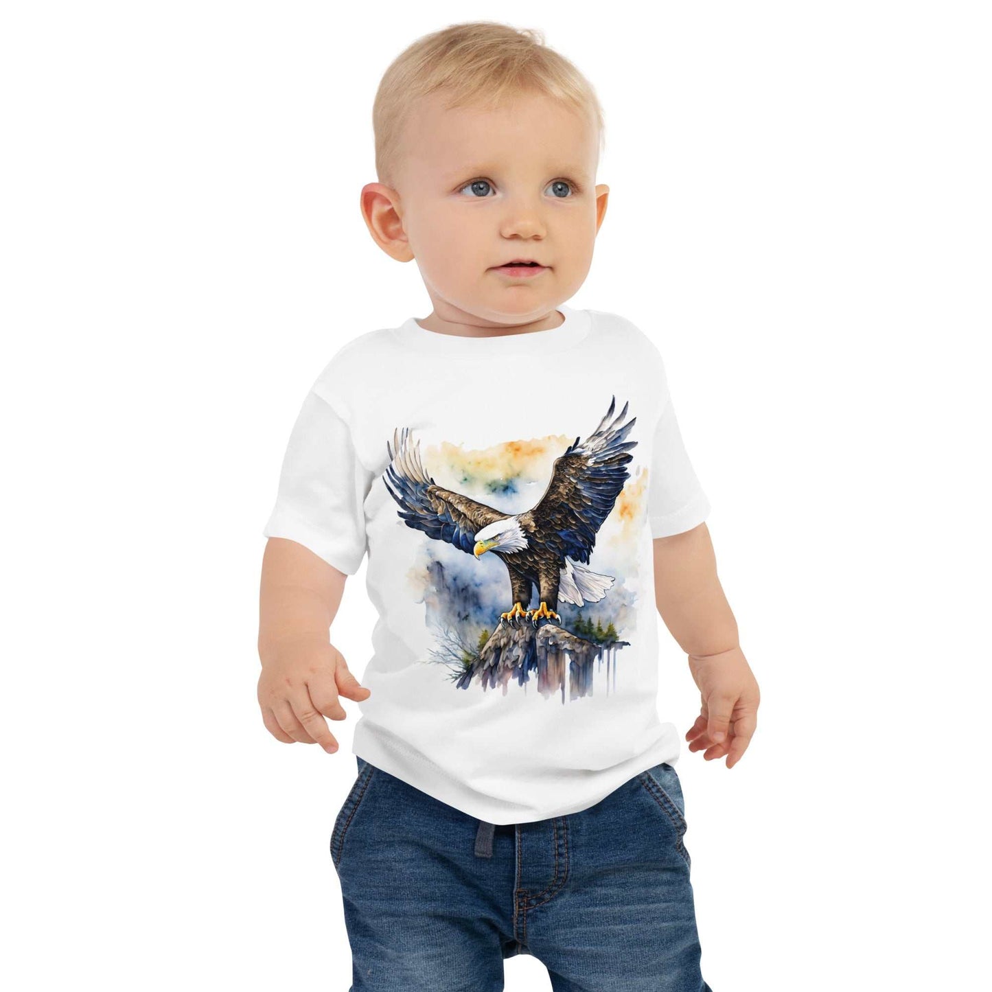 Kurzarm-T-Shirt aus Baby-Jersey